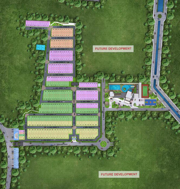 Siteplan Terranea Homes