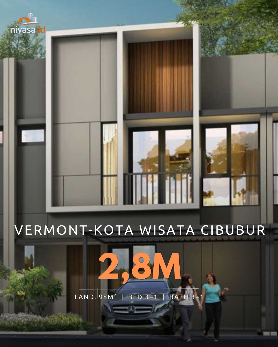 Kota Wisata - Cluster Vermont